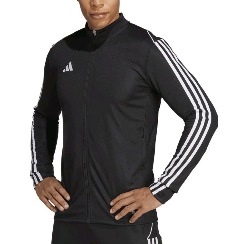 NWT Adidas Tiro 23 League Training Track Jacket Black Slim Fit Men's Medium Tall